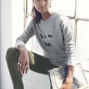 J. Crew ‘You Are Here’ Merino Wool Sweater